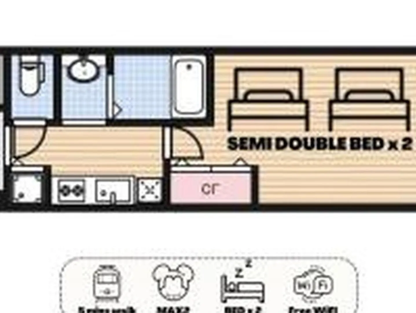 Apartmán Yuki 1102 Ósaka